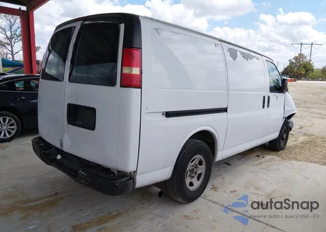 2006 Chevrolet Express Work Van z USA, uszkodzony, nr VIN 1GCFG15X561158709
